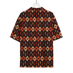Native American Pattern Print Rayon Hawaiian Shirt