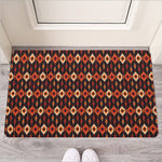 Native American Pattern Print Rubber Doormat