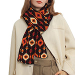 Native American Pattern Print Scarf
