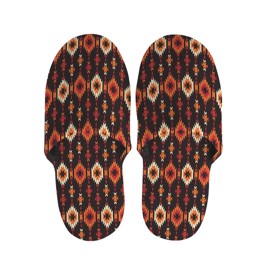 Native American Pattern Print Slippers