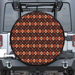 Native American Pattern Print Tire Cover