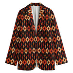 Native American Pattern Print Women's Blazer