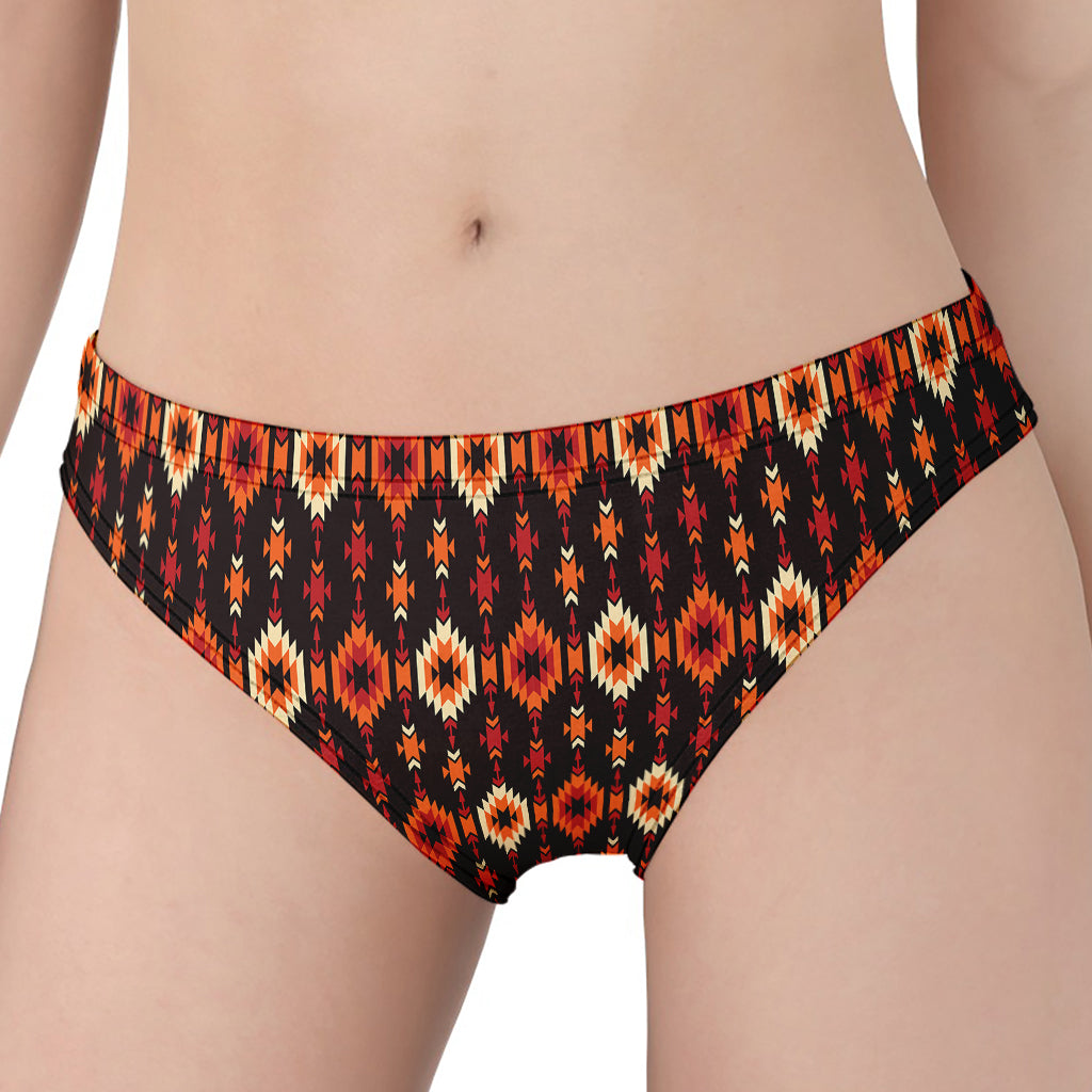 Native American Pattern Print Women's Panties