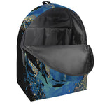 Native American Spiritual Wolf Print Backpack