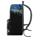 Native American Spiritual Wolf Print Backpack