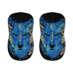 Native American Spiritual Wolf Print Bar Stool Covers