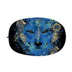 Native American Spiritual Wolf Print Car Side Mirror Covers