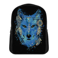 Native American Spiritual Wolf Print Casual Backpack
