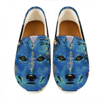 Native American Spiritual Wolf Print Casual Shoes