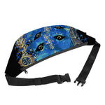 Native American Spiritual Wolf Print Fanny Pack