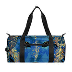 Native American Spiritual Wolf Print Gym Bag