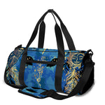 Native American Spiritual Wolf Print Gym Bag