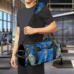 Native American Spiritual Wolf Print Gym Bag