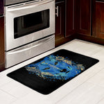 Native American Spiritual Wolf Print Kitchen Mat