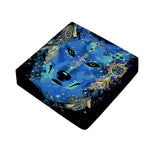 Native American Spiritual Wolf Print Outdoor Seat Cushion Cover