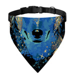 Native American Spiritual Wolf Print Over The Collar Dog Bandana