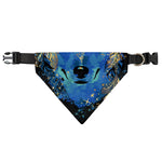 Native American Spiritual Wolf Print Over The Collar Dog Bandana