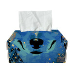 Native American Spiritual Wolf Print Rectangle Tissue Box Cover