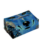 Native American Spiritual Wolf Print Rectangle Tissue Box Cover