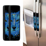 Native American Spiritual Wolf Print Refrigerator Handle Covers