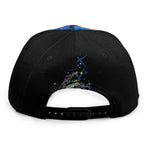 Native American Spiritual Wolf Print Snapback Cap