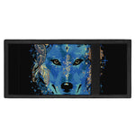 Native American Spiritual Wolf Print Trifold Wallet