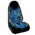 Native American Spiritual Wolf Print Waterproof Car Seat Cover