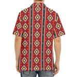 Native American Tribal Pattern Print Aloha Shirt