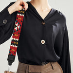 Native American Tribal Pattern Print Bag Strap