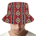 Native American Tribal Pattern Print Bucket Hat