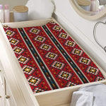 Native American Tribal Pattern Print Changing Pad Cover