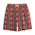 Native American Tribal Pattern Print Cotton Shorts