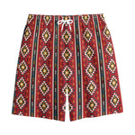 Native American Tribal Pattern Print Cotton Shorts