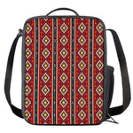 Native American Tribal Pattern Print Crossbody Lunch Bag