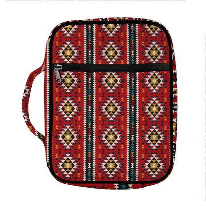 Native American Tribal Pattern Print Front Pocket Bible Bag