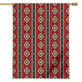 Native American Tribal Pattern Print House Flag