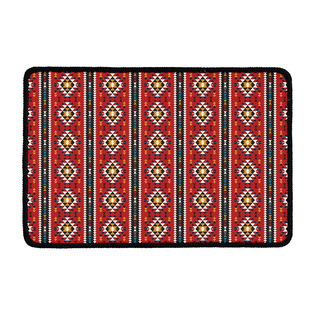 Native American Tribal Pattern Print Kitchen Mat