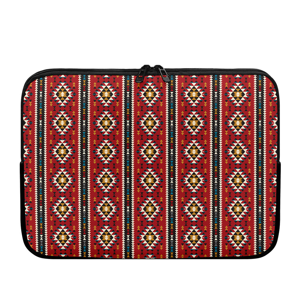 Native American Tribal Pattern Print Laptop Sleeve