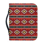 Native American Tribal Pattern Print Leather Bible Cover