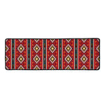 Native American Tribal Pattern Print Long Kitchen Mat
