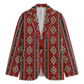 Native American Tribal Pattern Print Men's Blazer