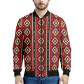 Native American Tribal Pattern Print Men's Bomber Jacket