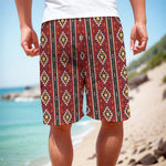 Native American Tribal Pattern Print Men's Cargo Shorts