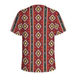 Native American Tribal Pattern Print Men's Sports T-Shirt