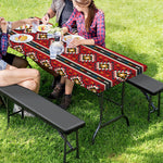 Native American Tribal Pattern Print Picnic Table Cover