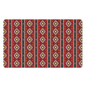 Native American Tribal Pattern Print Polyester Doormat
