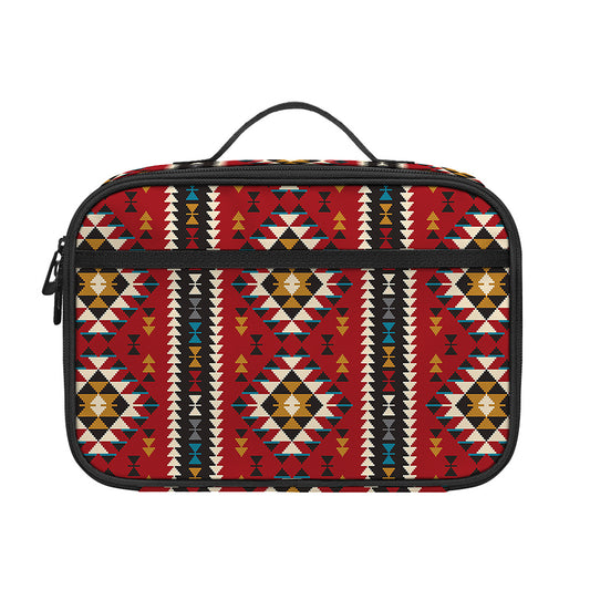Native American Tribal Pattern Print Portable Lunch Bag