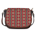Native American Tribal Pattern Print Saddle Bag