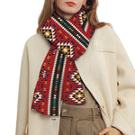 Native American Tribal Pattern Print Scarf