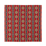Native American Tribal Pattern Print Silk Bandana